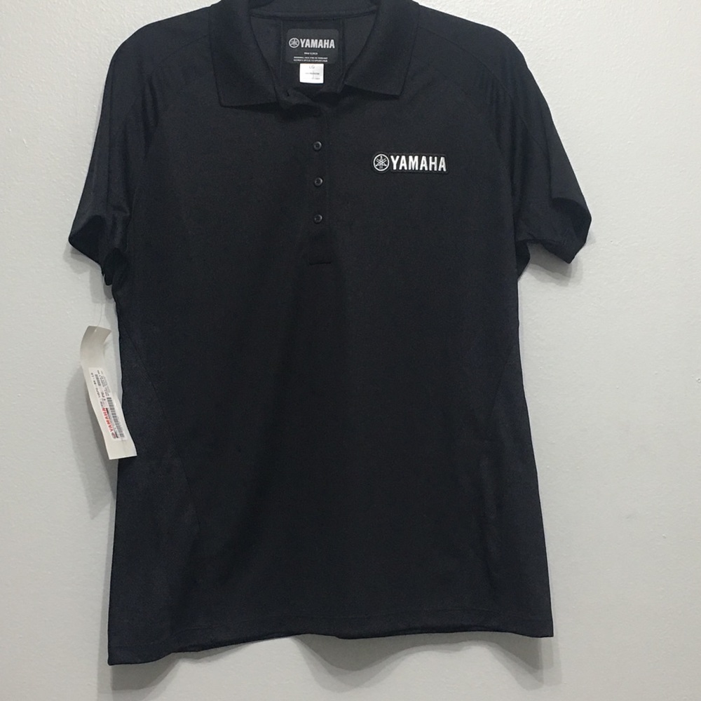 YAMAHA black polo Shirt